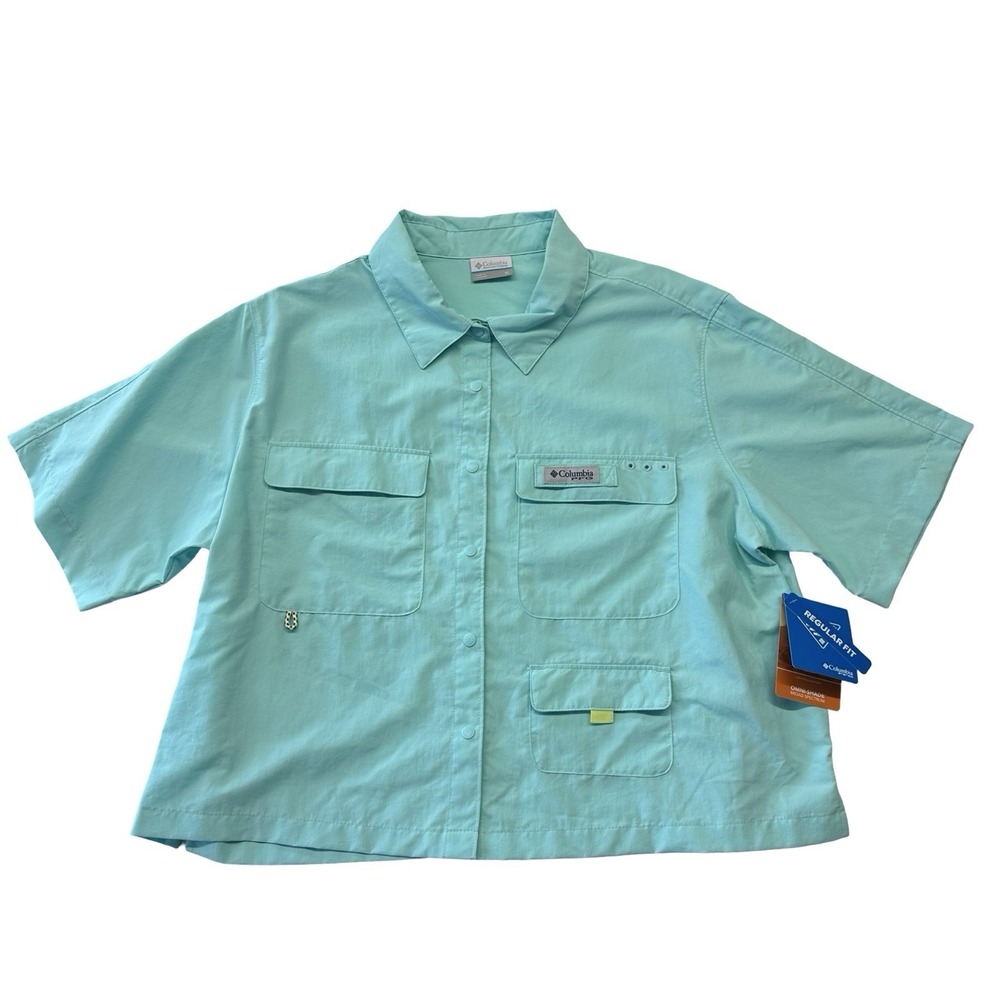Columbia Sportswear Women's‎ PFG Open Water Shirt UPF 50 sun protection, XL